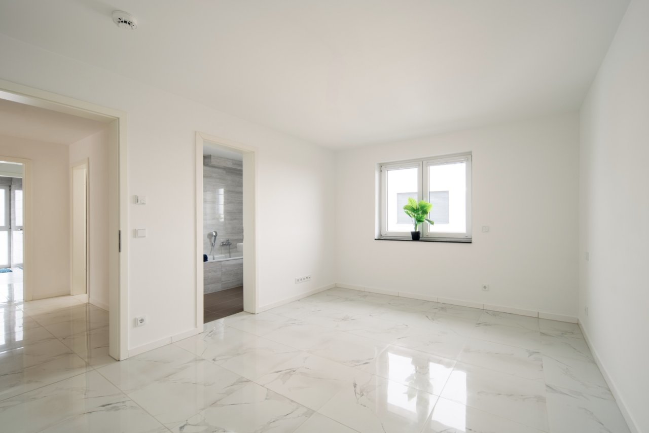 Schlafzimmer mit Ensuite-Bad